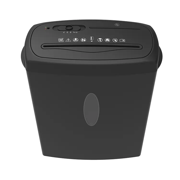 Coss cut paper shredder